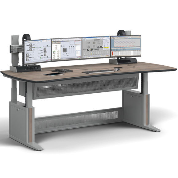 Individual ATC console ErgoCon® KNURR TECHNICAL FURNITURE GMBH