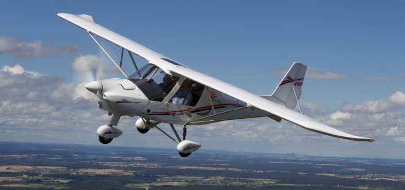 2-person ULM aircraft - C42 B - COMCO IKARUS GmbH - 4-stroke engine /  tourism / single-engine