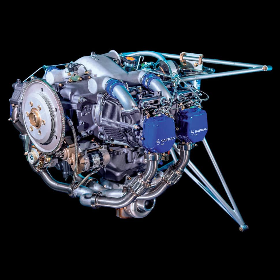 100 300hp piston engine SR305 series SMA SAFRAN 100 300kg