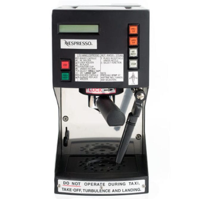 Aircraft espresso machine ALEX28100E Aerolux Ltd capsule