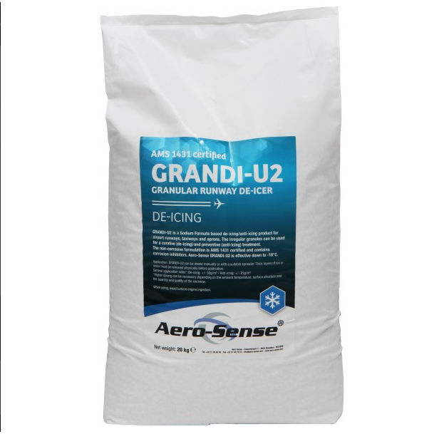Runway deicing product GRANDIU2 AeroSense granular