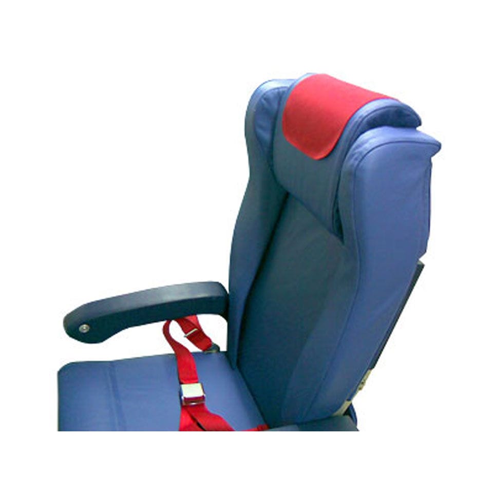Aircraft cabin headrest cover ANJOU AERONAUTIQUE