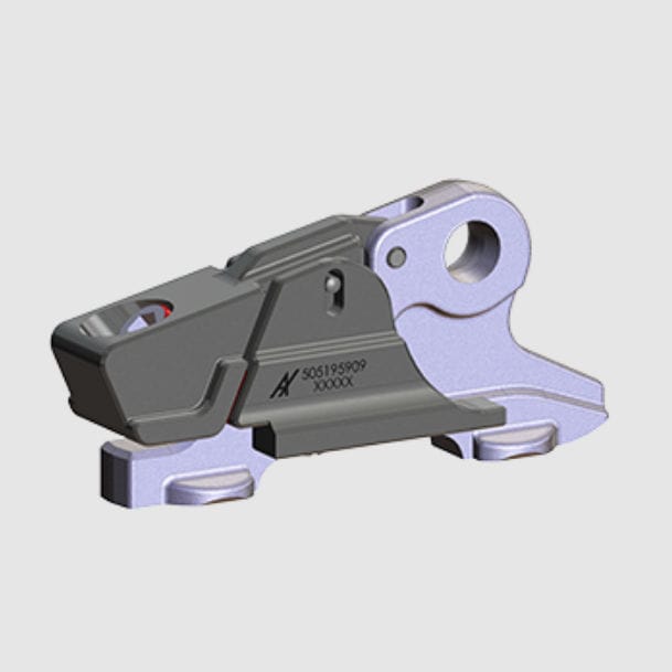 L track tiedown fitting 505 195 909 ATTAX for seats / double