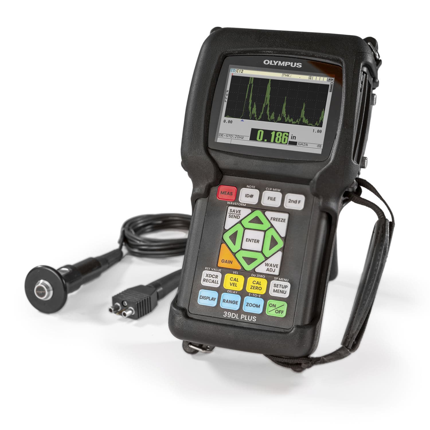 Multimaterial thickness gauge 39DL PLUS Evident Olympus