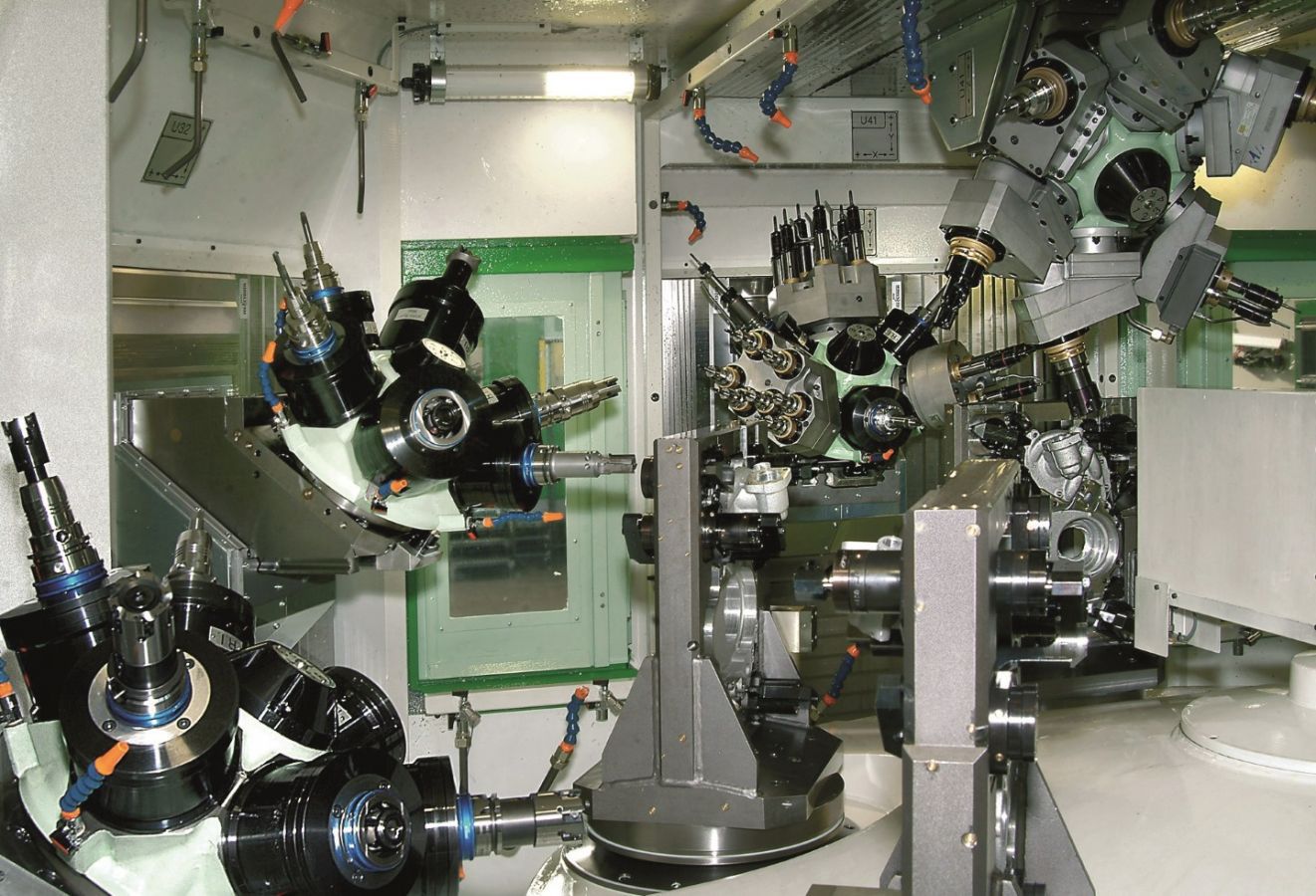 Rotary transfer machine VFX 450 Mandelli Sistemi SpA 4position