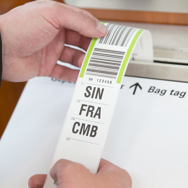 How To Print Baggage Tags At Airport