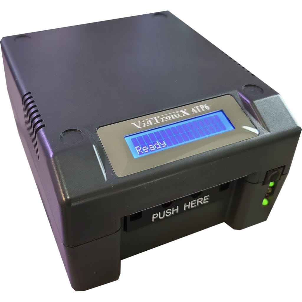 Bag tag printer ATP6 VidTroniX LLC for boarding passes / receipt