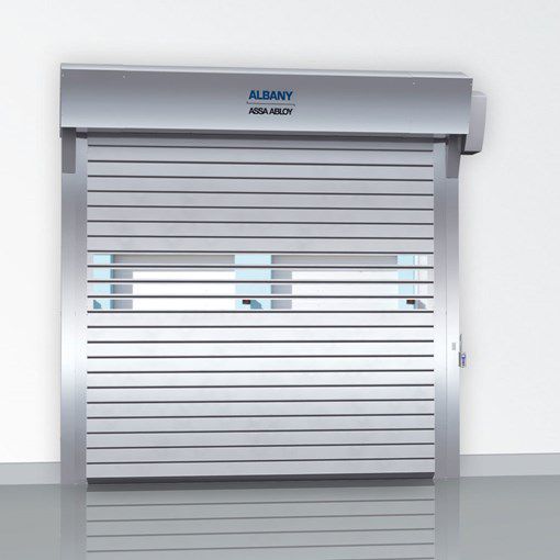 激安 高級ヨーロッパ製 ガラスフロント ウオールユニットw500用LR2箱 Roll up hangar door - Albany RR3000 Vision - Assa Abloy Entrance