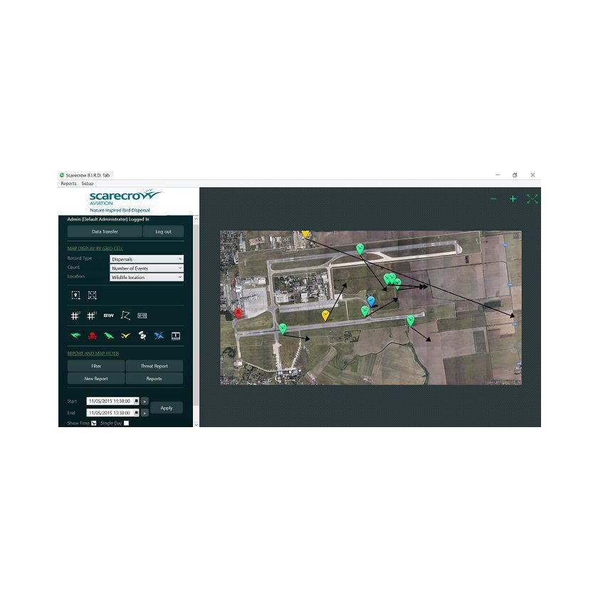 Reporting software - B.I.R.D. Tab™ - Scarecrow Bio-Acoustic Systems Ltd ...