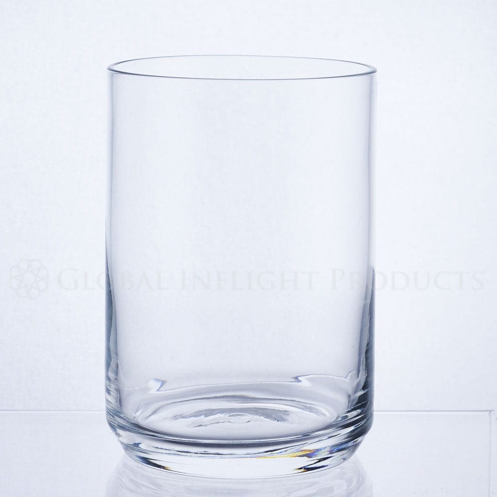 Aircraft cabin drinking glass 3 Global Inflight Products glass