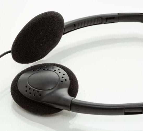 Passenger inflight headphones ST45 Linstol