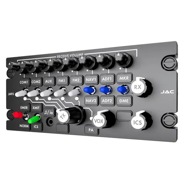 Audio panel - JA95-070 - Jupiter Avionics - VHF / for aircraft / panel