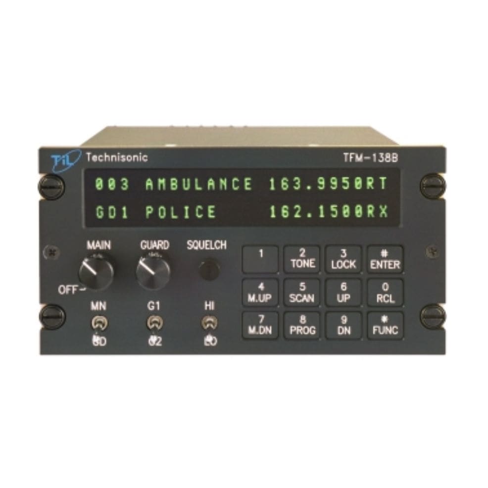 Radio transceiver TFM138 Technisonic Industries Ltd. VHF / for