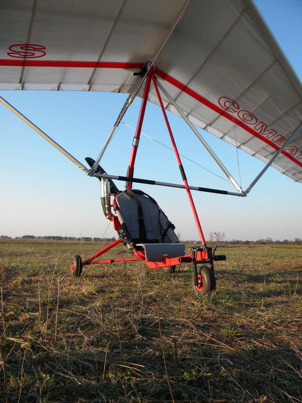 Singleseat ultralight trike nanotrike ANT Aeros Ltd. 2stroke