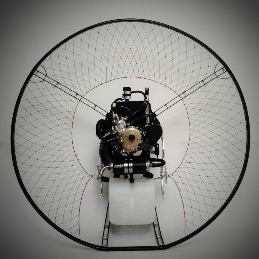 Singleseat paramotor YAK 80 Yooda Paramotors Atelier 2stroke engine