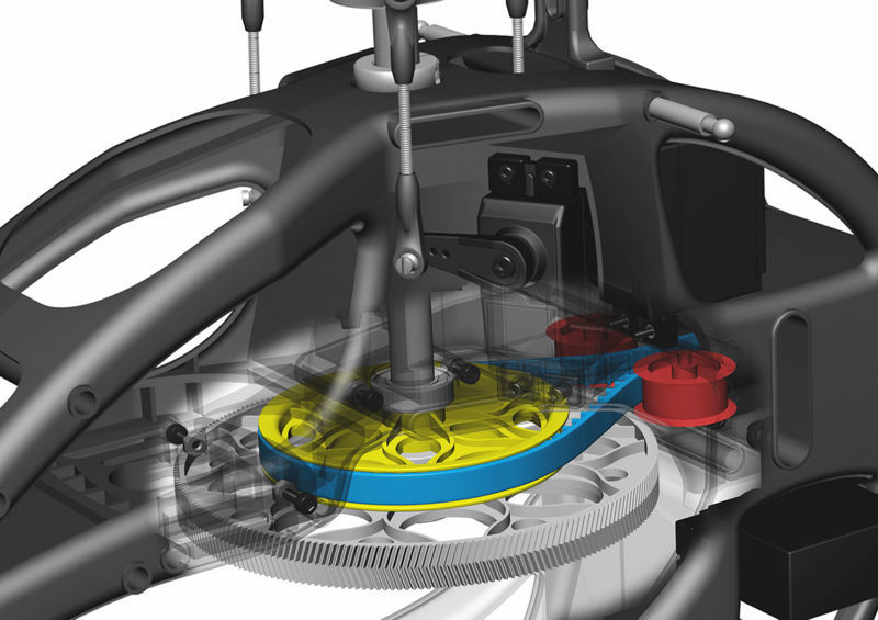 ホビーラジコン MIKADO LOGO600 Electric motor radio-controlled