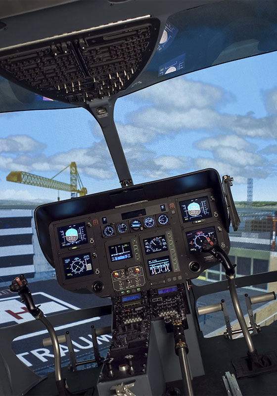 Helicopter Flight Simulators  Frasca Flight Training Devices