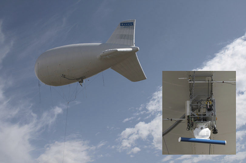 Surveillance radar VISTA F25 RAVEN AEROSTAR weather / for aerostat