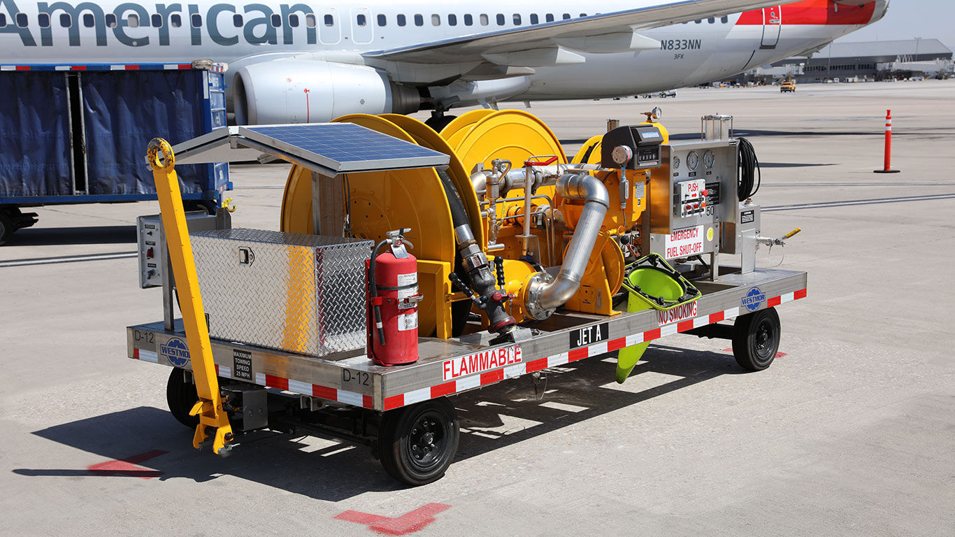 Towed hydrant cart Westmor Industries