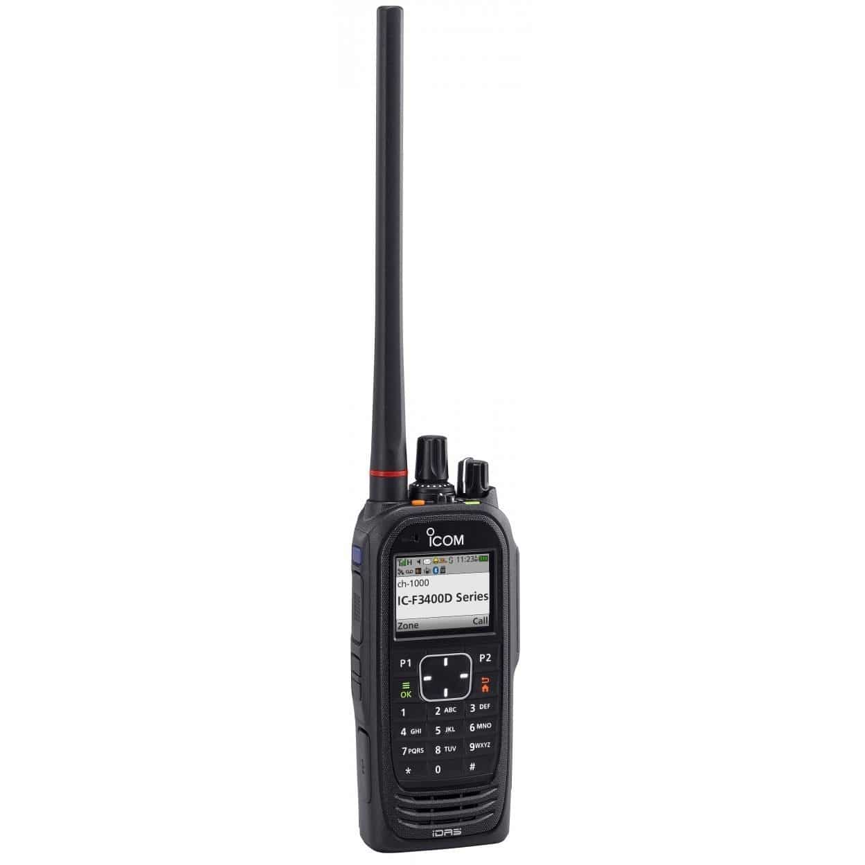 Walkie-talkie - IC-F3400DPT - Icom - VHF / UHF / for airport