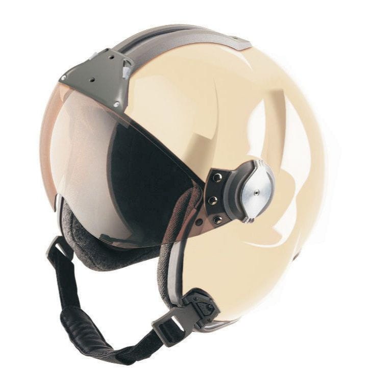 Helicopter helmet LH250 MSA half jet / with face shield / with