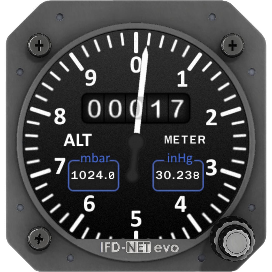 Analog altimeter - EVO BARO - M.A.V. AVIONIC SRL - meters / for aircraft