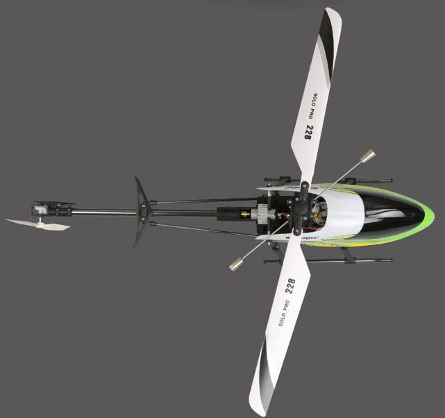 Electric motor radiocontrolled helicopter SOLOPRO 228P NINE EAGLES