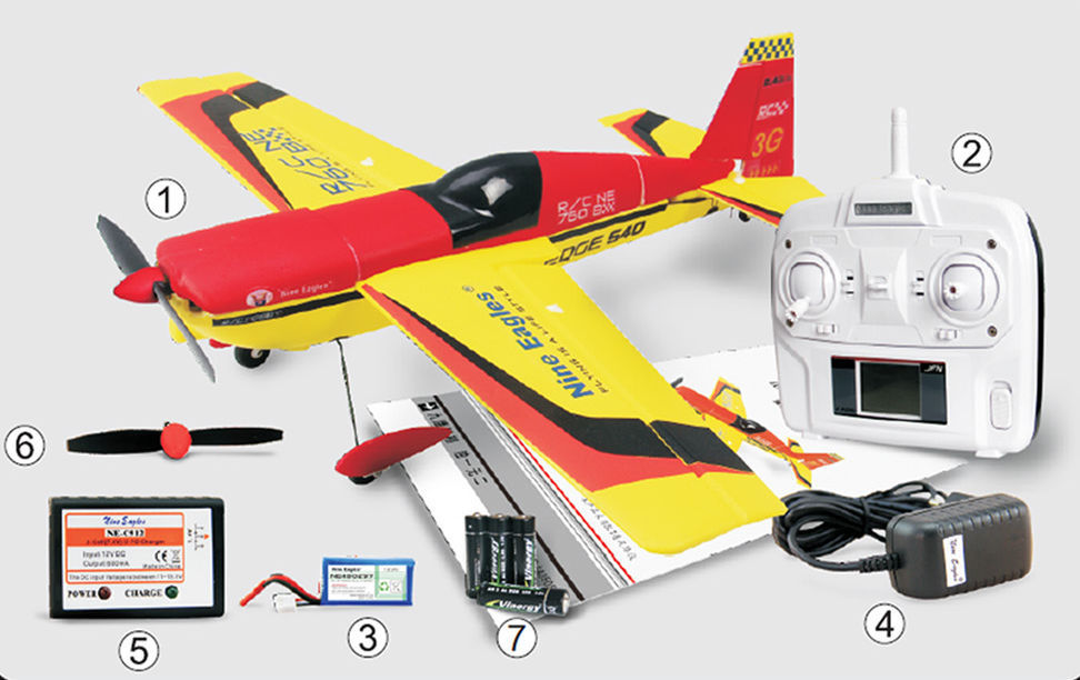 Edge 540 best sale electric rc airplane