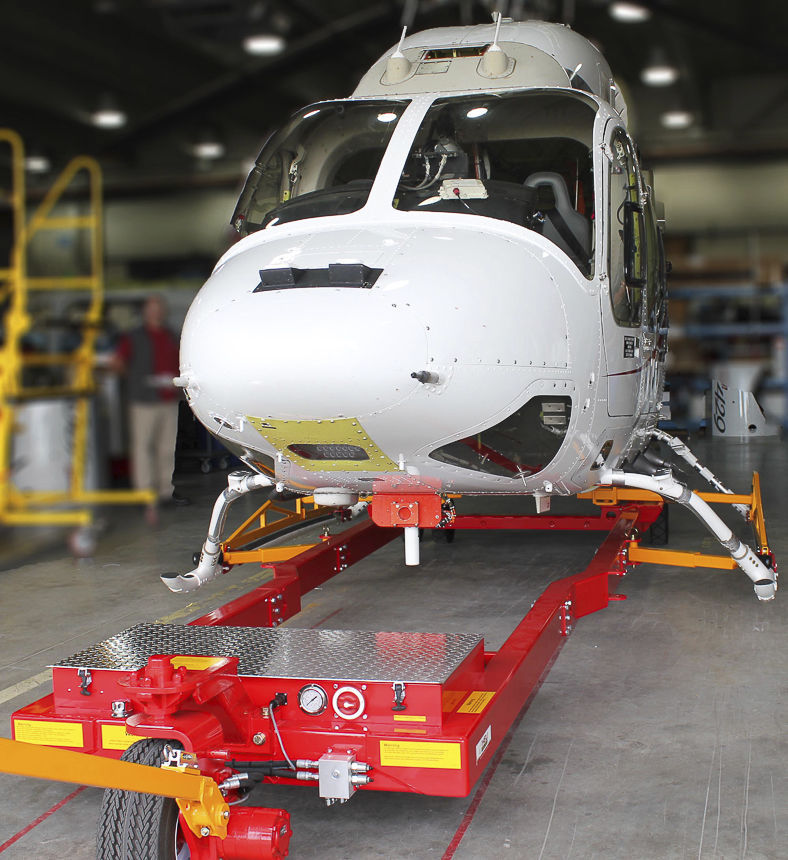 Tow tug V1030 Helitowcart towbarless / for helicopter / electric