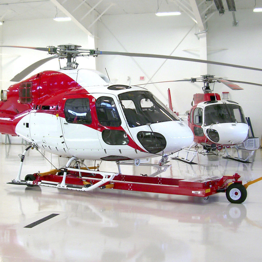 Towing tug V1032 Helitowcart for helicopter / electric / towbarless