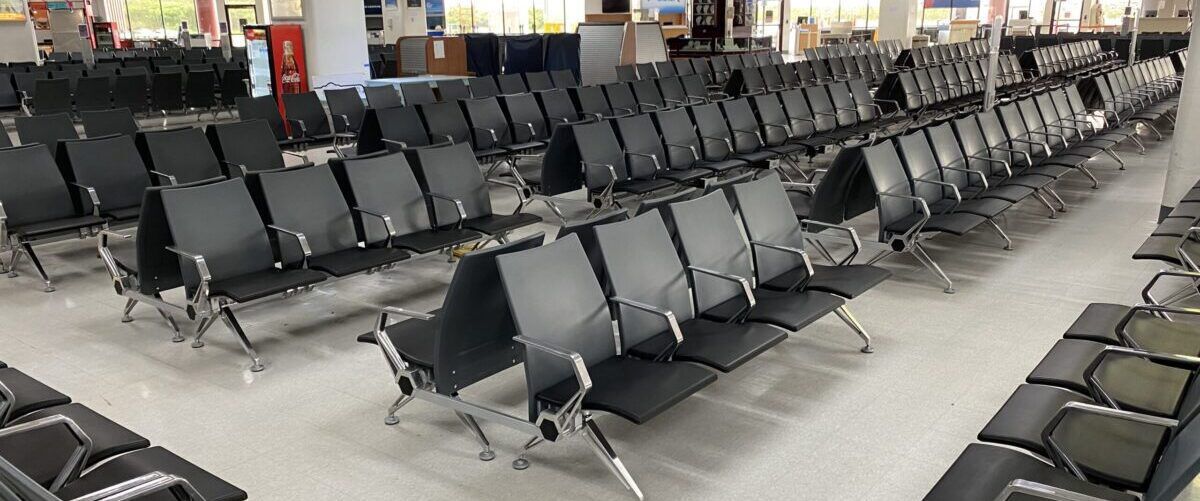 Polyurethane beam seating - Gateway - Airport Seating Alliance - for ...