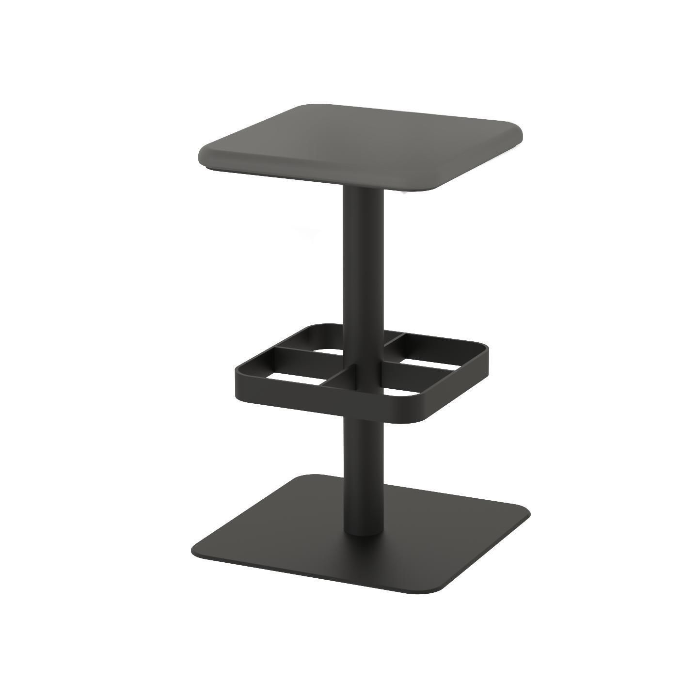 Structural Fixed Stools Steel floor fixed stool - BEACON BAR - Parabit Systems