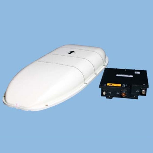 Aircraft antenna IGA2000 Industries, Inc. VHF / GPS / profiled