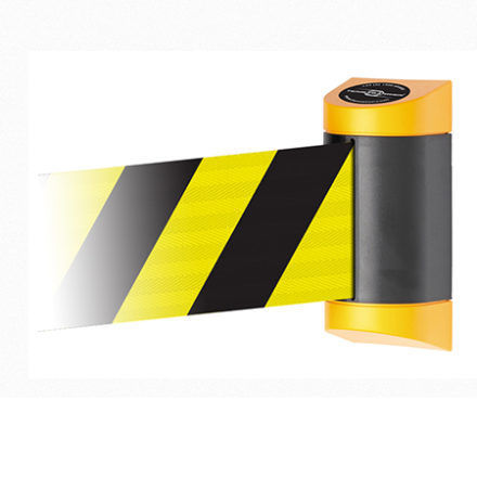 Tape queue barrier - 897P - Tensator - wall-mounted / retractable / for ...