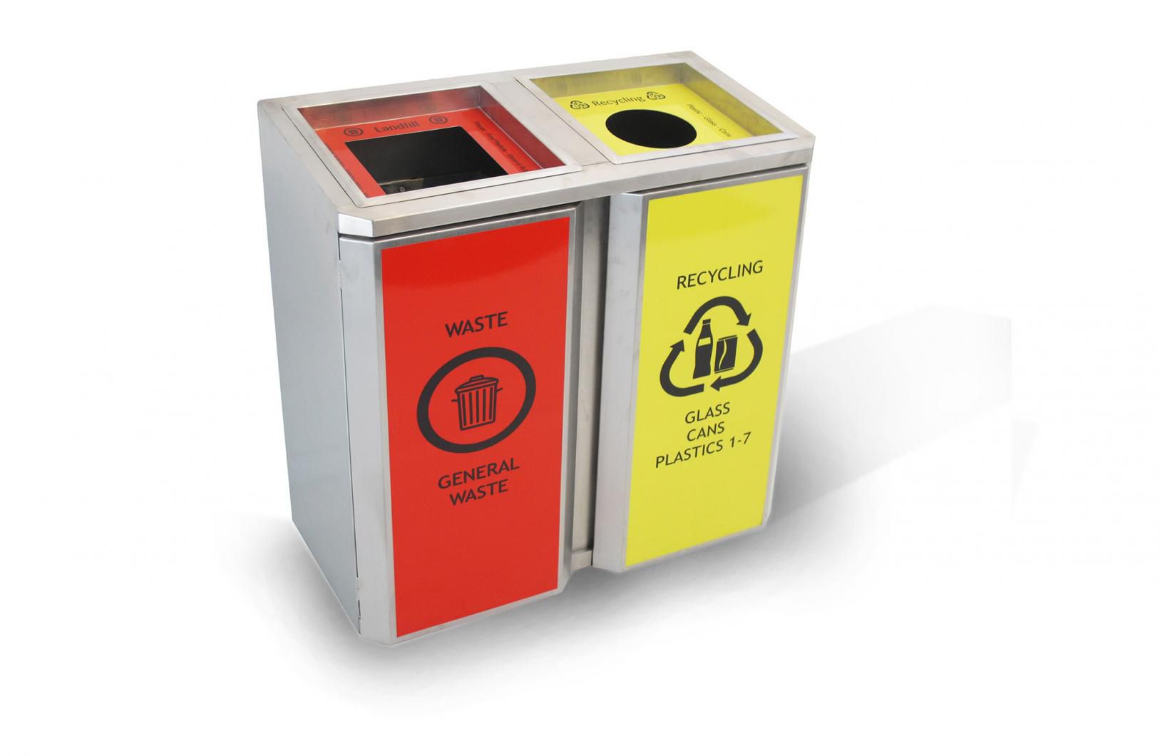Airport Waste Bin Eco Ufl Group Floormounted Recycling With C62