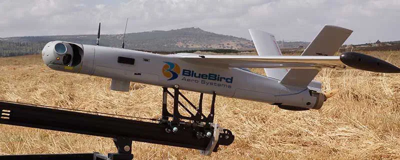 Professional UAV ThunderB Blue Bird Aero Systems mapping surveillance reconnaissance