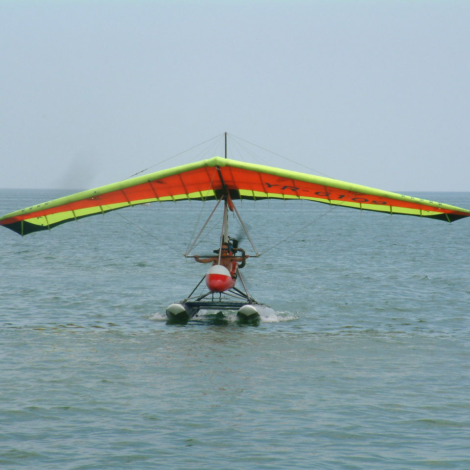 Twoseater ultralight trike aircraft Apollo Aircrafts piston engine