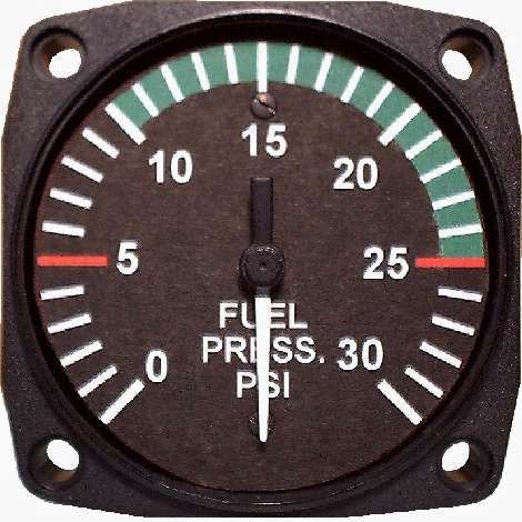 Pressure gauge - T04212U - UMA Instruments - analog / fuel / for 