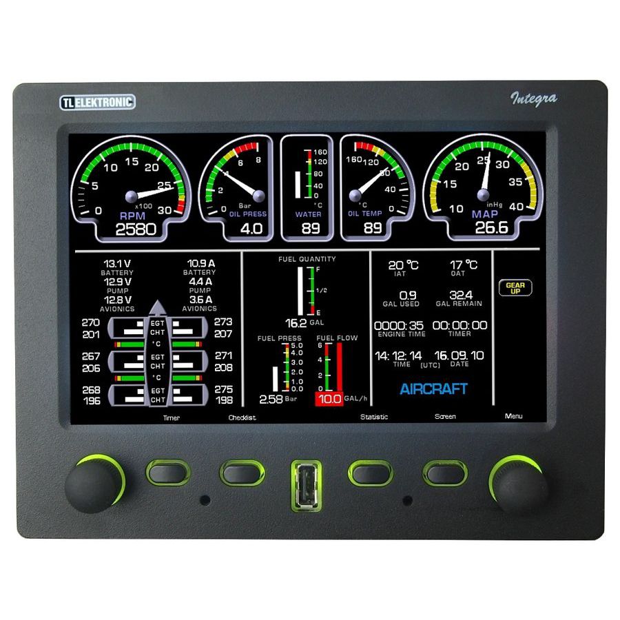 Digital EMS - TL-6624 - TL elektronic Inc. - for light aircraft