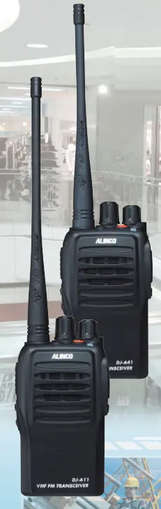 Walkie-talkie - DJ-A11/A41 - Alinco