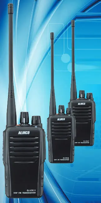 Walkie-talkie - DJ-VX11 series - Alinco