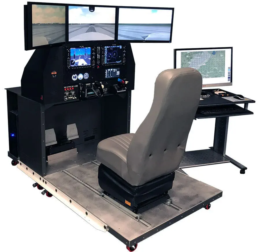 Aircraft simulator - GTX - Precision Flight Controls - training