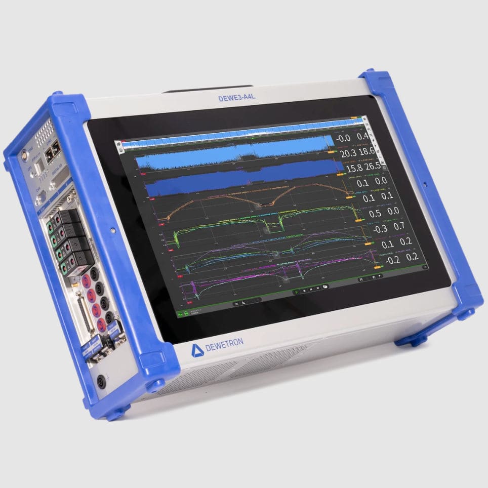 Vibration data acquisition system DEWE3A4L DEWETRON GMBH
