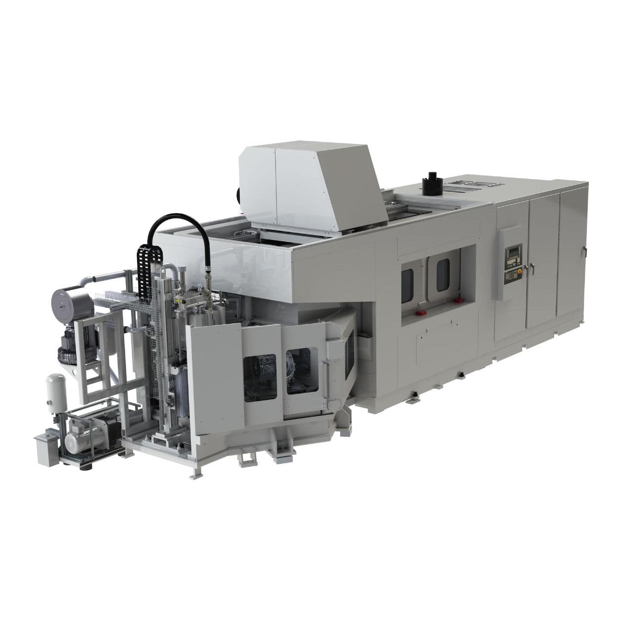 Highpressure waterjet deburring machine iJET 600 BERTSCHE MACHINE