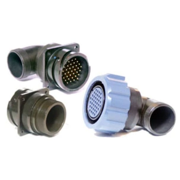 Data connector ABCIRH TT ELECTRONICS for aircraft / square