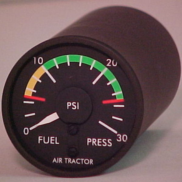 Pressure gauge 41140023 Ahlers Aerospace analog / fuel / for