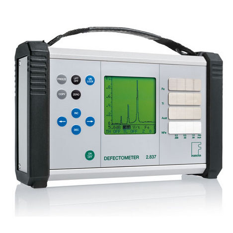Phased array crack detector - DEFECTOMETER® M 2.837 - Foerster ...
