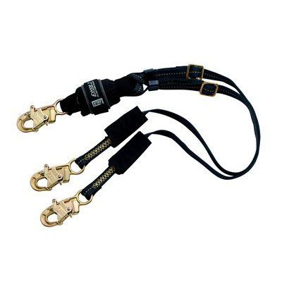 Webbing fall arrest lanyard - 1246320 - Capital Sala - shock absorbing ...