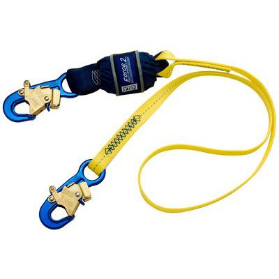 Webbing fall arrest lanyard - 1246243 - Capital Sala - shock absorbing