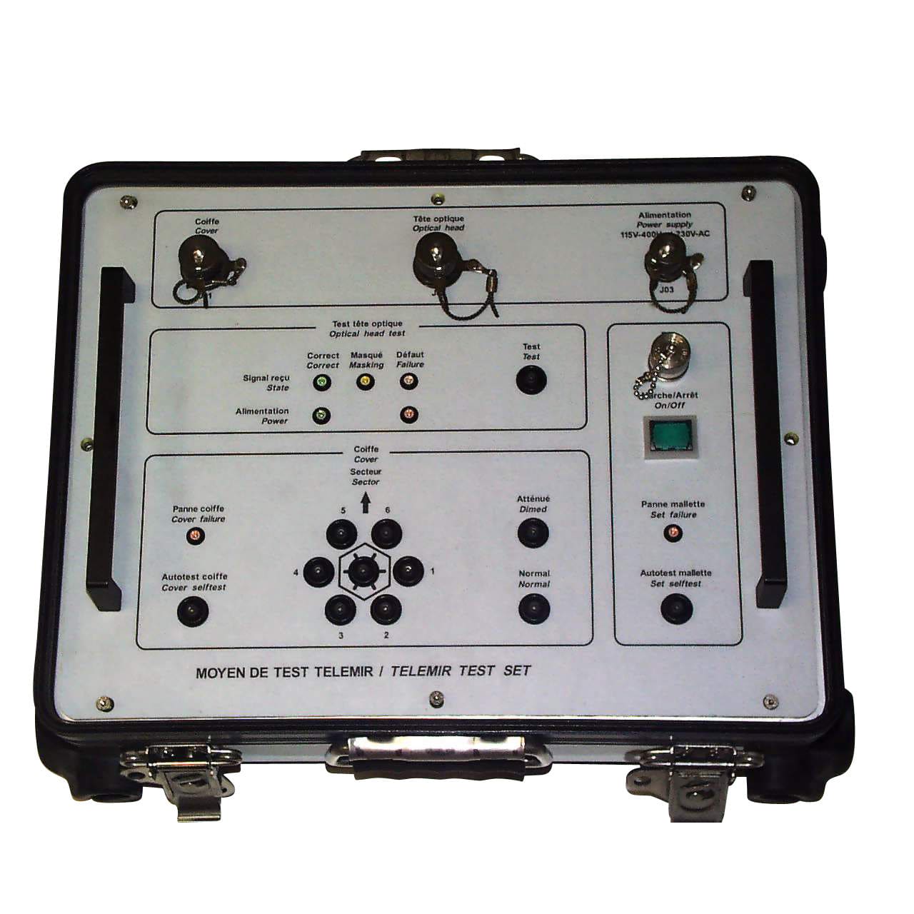Avionics tester System Test unit ARESIA ST SOUPPLETS